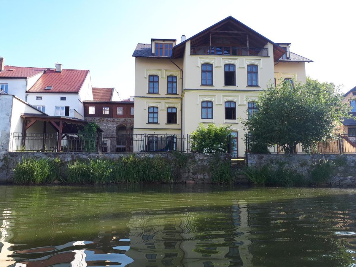 Apartmany Setkova Vila Jindřichŭv Hradec Eksteriør billede